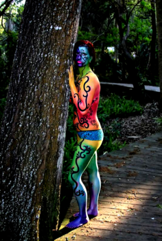 Body Painting Artwork Florida Saint Petersburg Tampa Clearwater